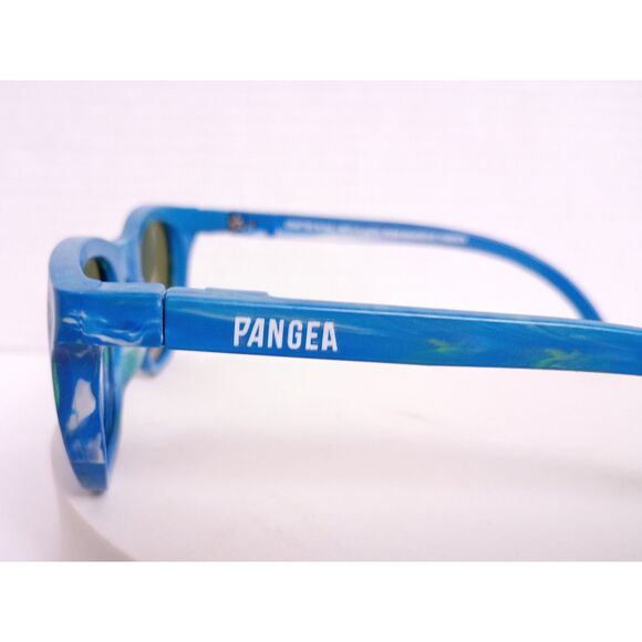 Pangea Movement City Recycled Plastic Ocean Blue / Blue Mirror Sunglasses main image 2